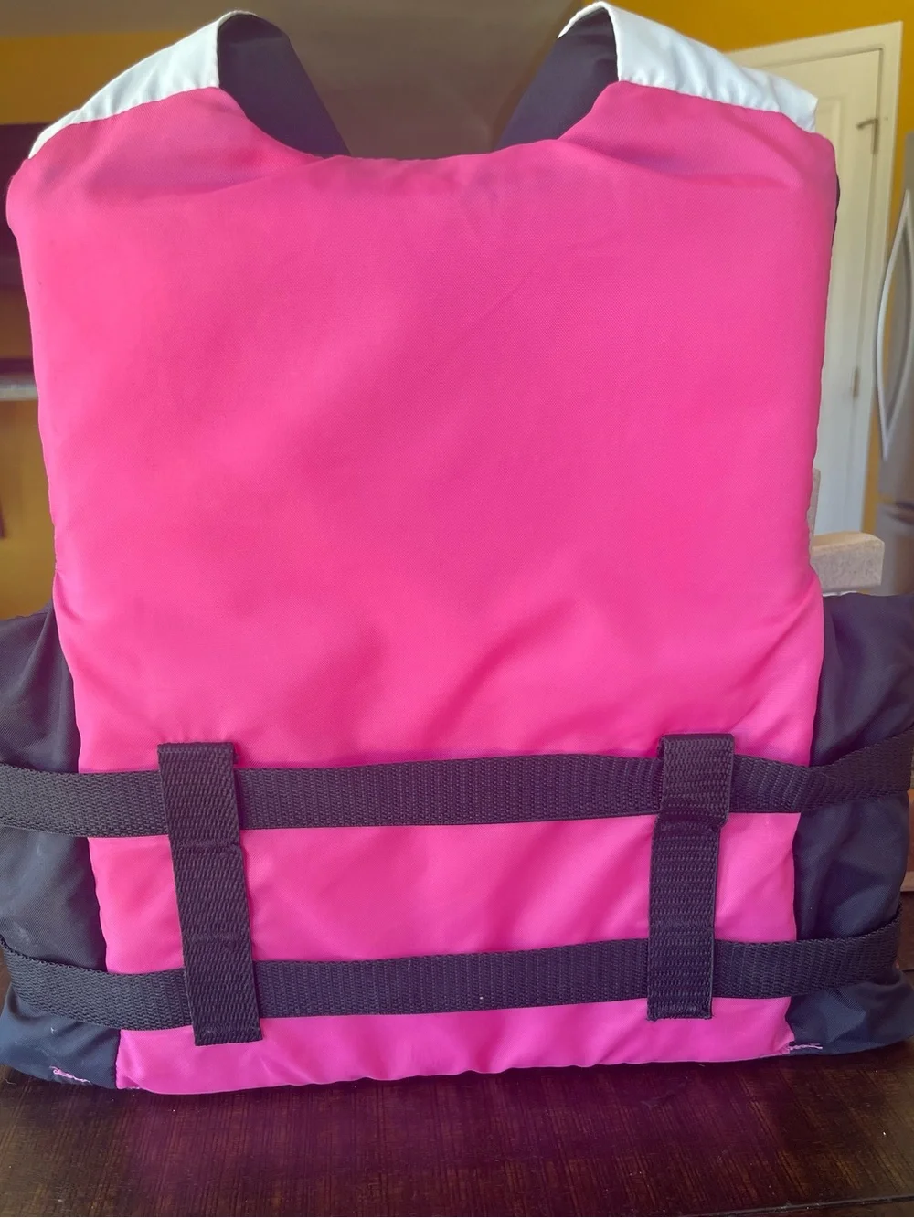 Youth Life Jacket with Black Straps